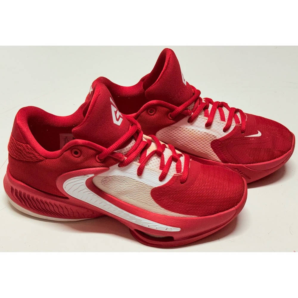 Nike Zoom Giannis Immortality 2‎ University Red White DO9679-600 Mens Size 7